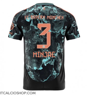 Bayern Munich Kim Min-jae #3 Seconda Maglia 2024-25 Manica Corta